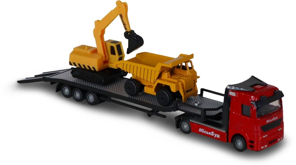 Набір ігровий - Автоперевізник (автоперевізник, самоскид, екскаватор, акс.) (541757.270)фото7