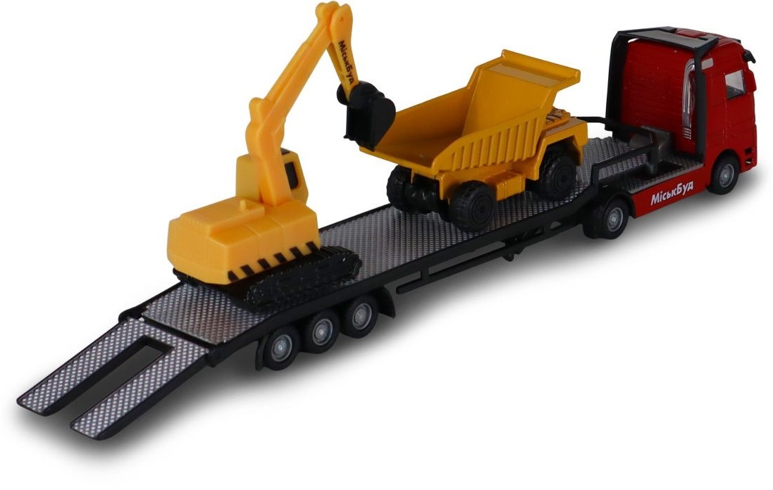 Набір ігровий - Автоперевізник (автоперевізник, самоскид, екскаватор, акс.) (541757.270)фото5