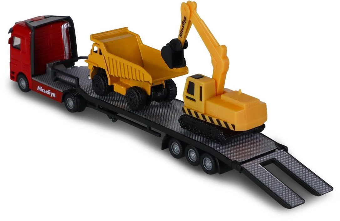 Набір ігровий - Автоперевізник (автоперевізник, самоскид, екскаватор, акс.) (541757.270)фото4