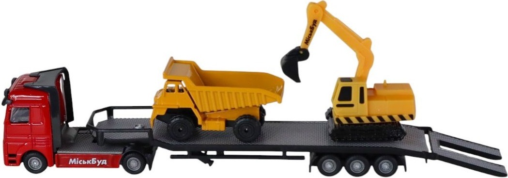 Набір ігровий - Автоперевізник (автоперевізник, самоскид, екскаватор, акс.) (541757.270)фото3