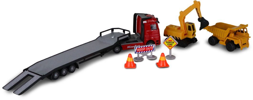 Набір ігровий - Автоперевізник (автоперевізник, самоскид, екскаватор, акс.) (541757.270)фото8