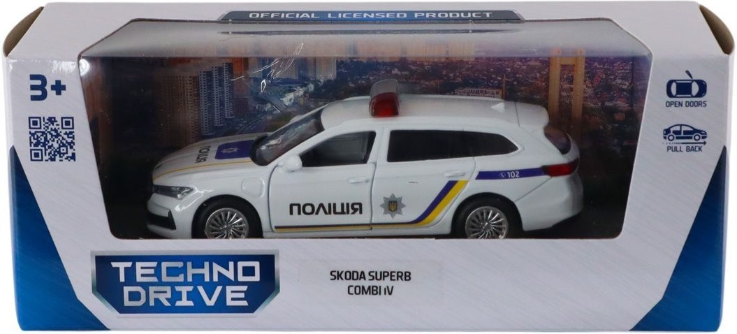 Автомодель – Skoda Superb Combi iV Поліція (250947)фото