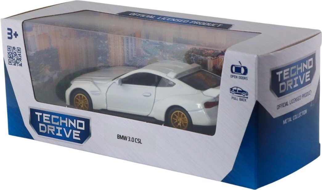 Автомодель - BMW 3.0 CSL (білий) (250948)фото12