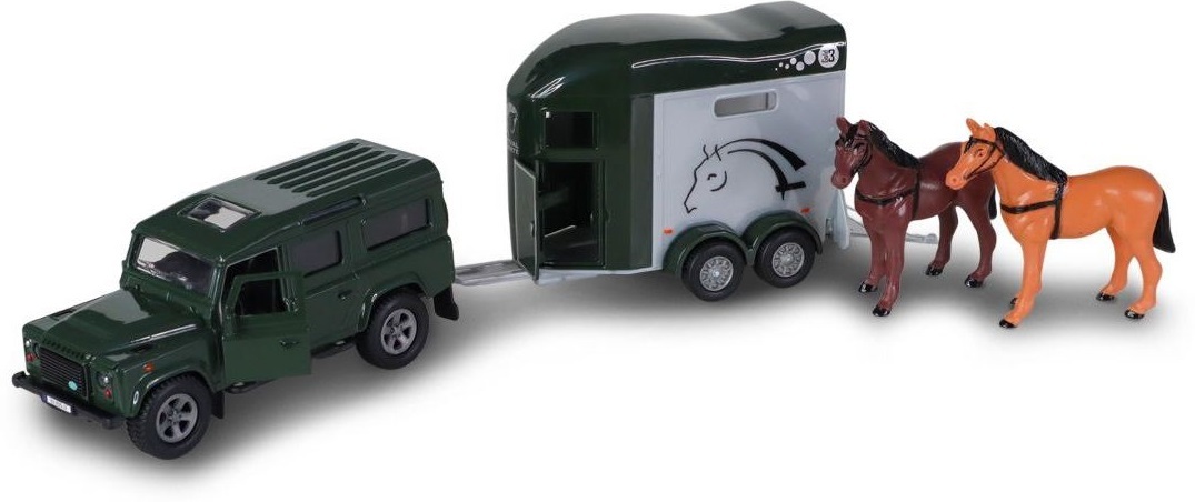 Набір ігровий - Land Rover (з причіпом і фігурками коней) (520460.270)фото9