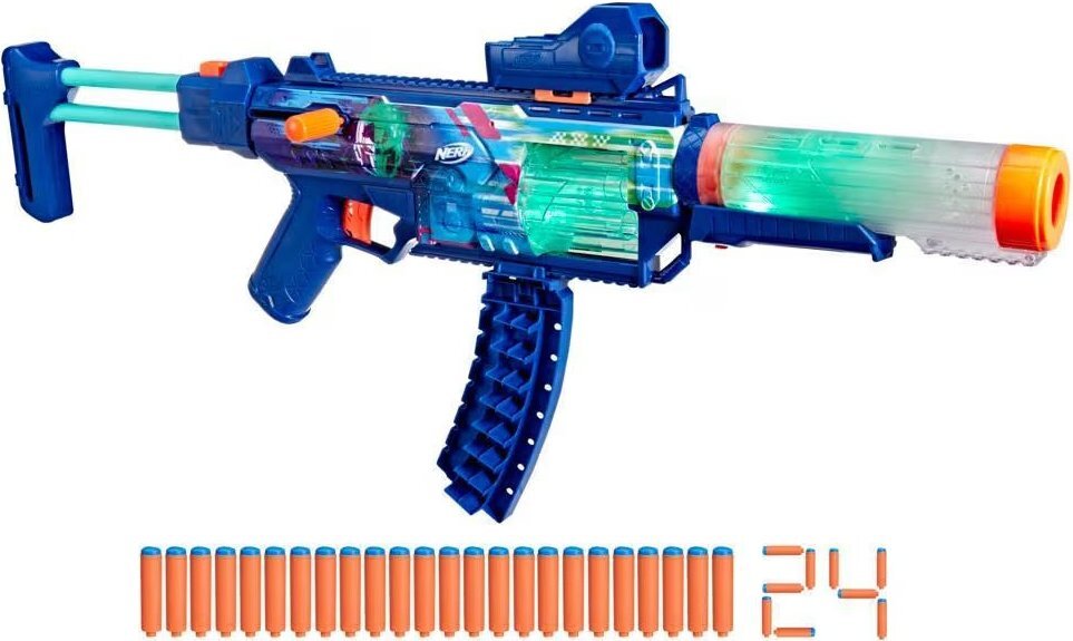 Бластер Nerf Loadout Cyberlight Ghost із LED-підсвіткою (G1824)фото2