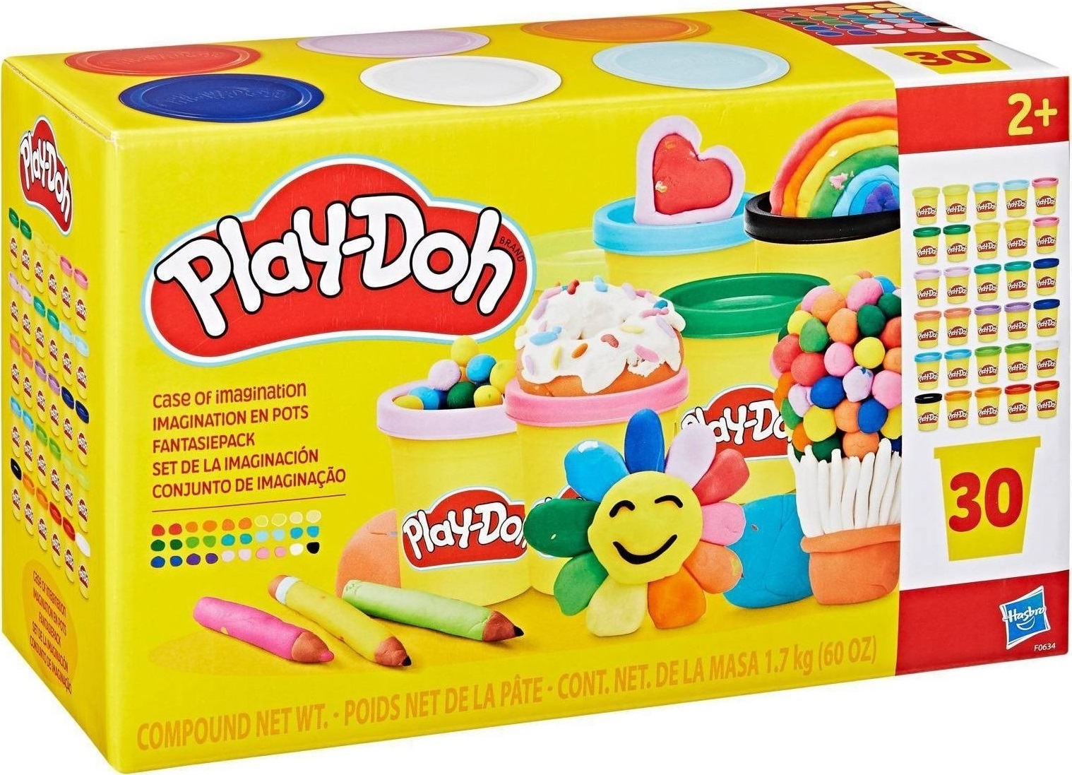 Набір маси для ліплення Play-Doh, 30 баночок (F0634)фото4