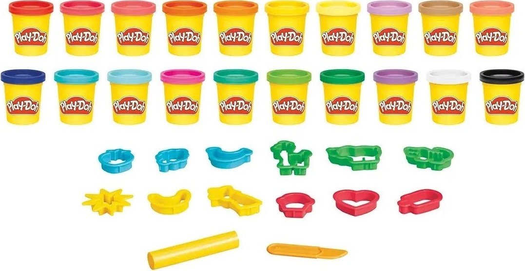 Набір маси для ліплення Play-Doh Відерце з Розвагами (F1530)фото2