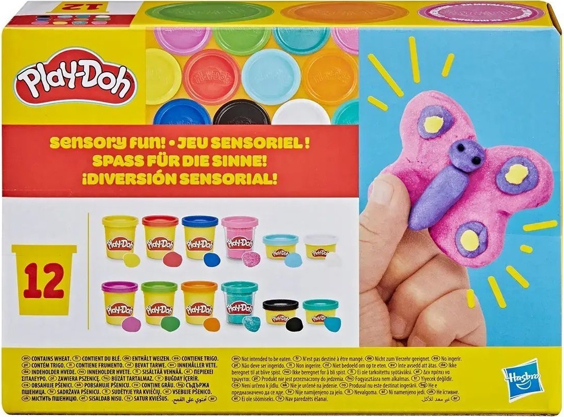 Набір маси для ліплення Play-Doh, 12 баночок (F1989)фото4