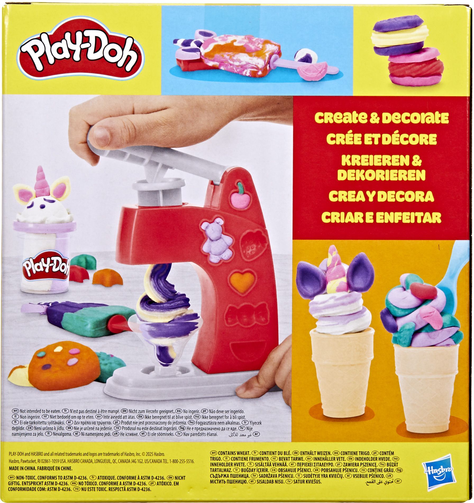 Набір Play-Doh для створення морозива з масою для ліплення (F3614) фото3