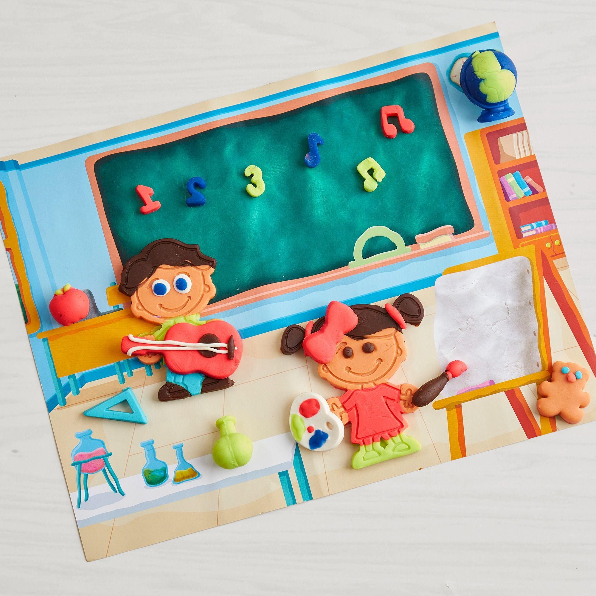 Набір для творчості Play-Doh з масою для ліплення Шкільні пригоди (F9140)фото11