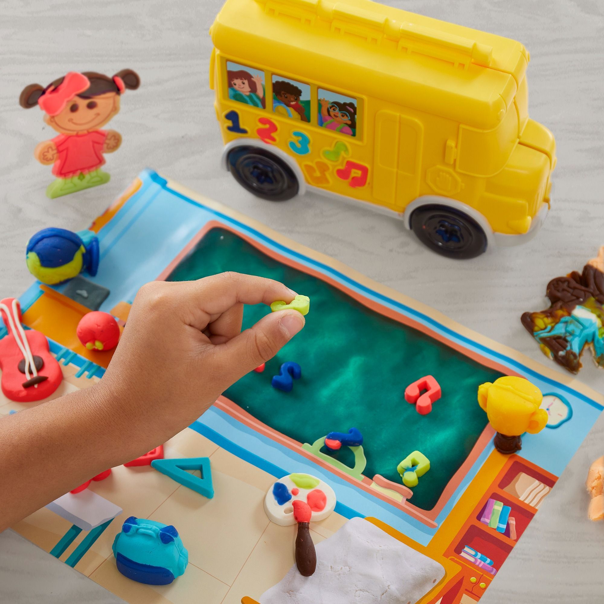 Набір для творчості Play-Doh з масою для ліплення Шкільні пригоди (F9140)фото10