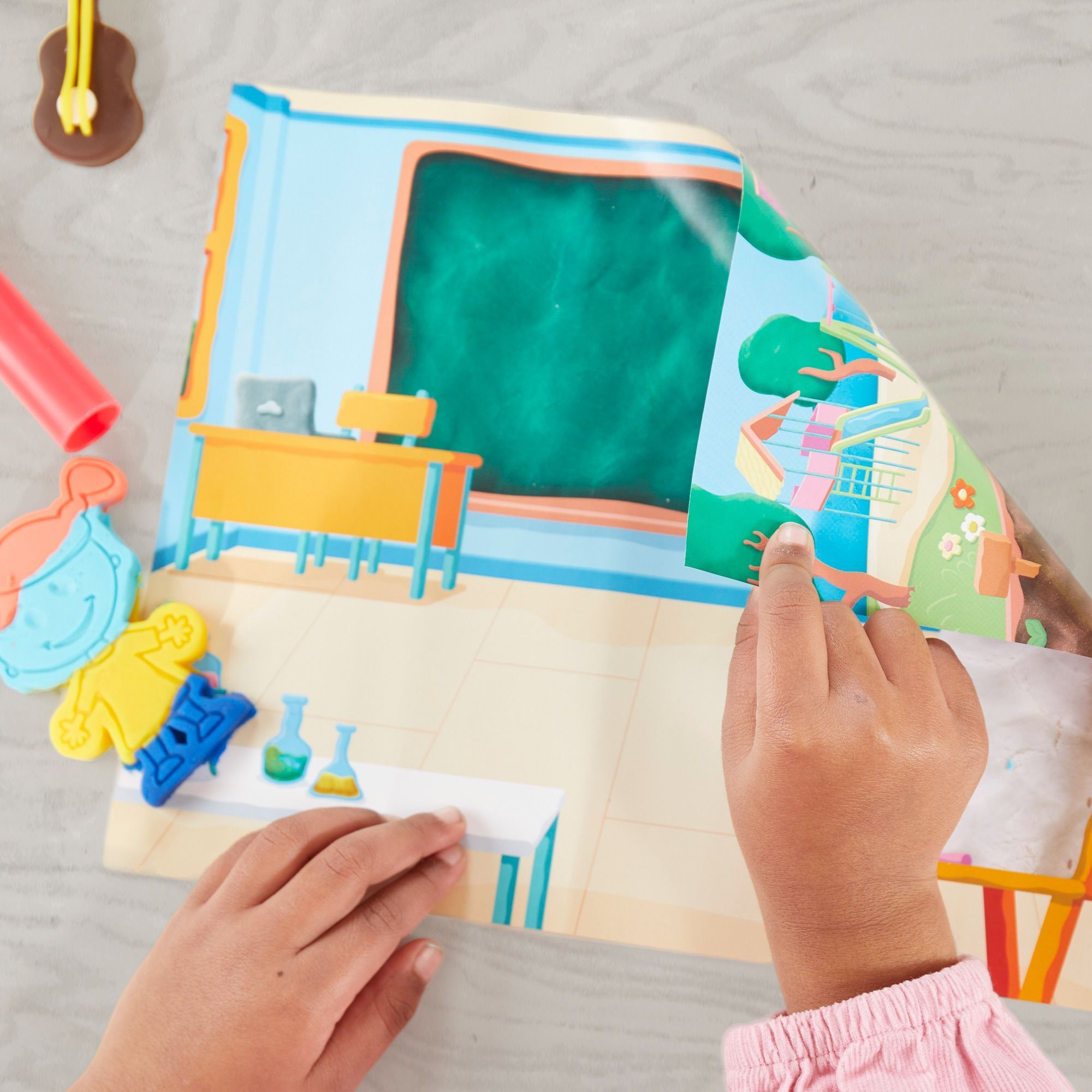 Набір для творчості Play-Doh з масою для ліплення Шкільні пригоди (F9140)фото7