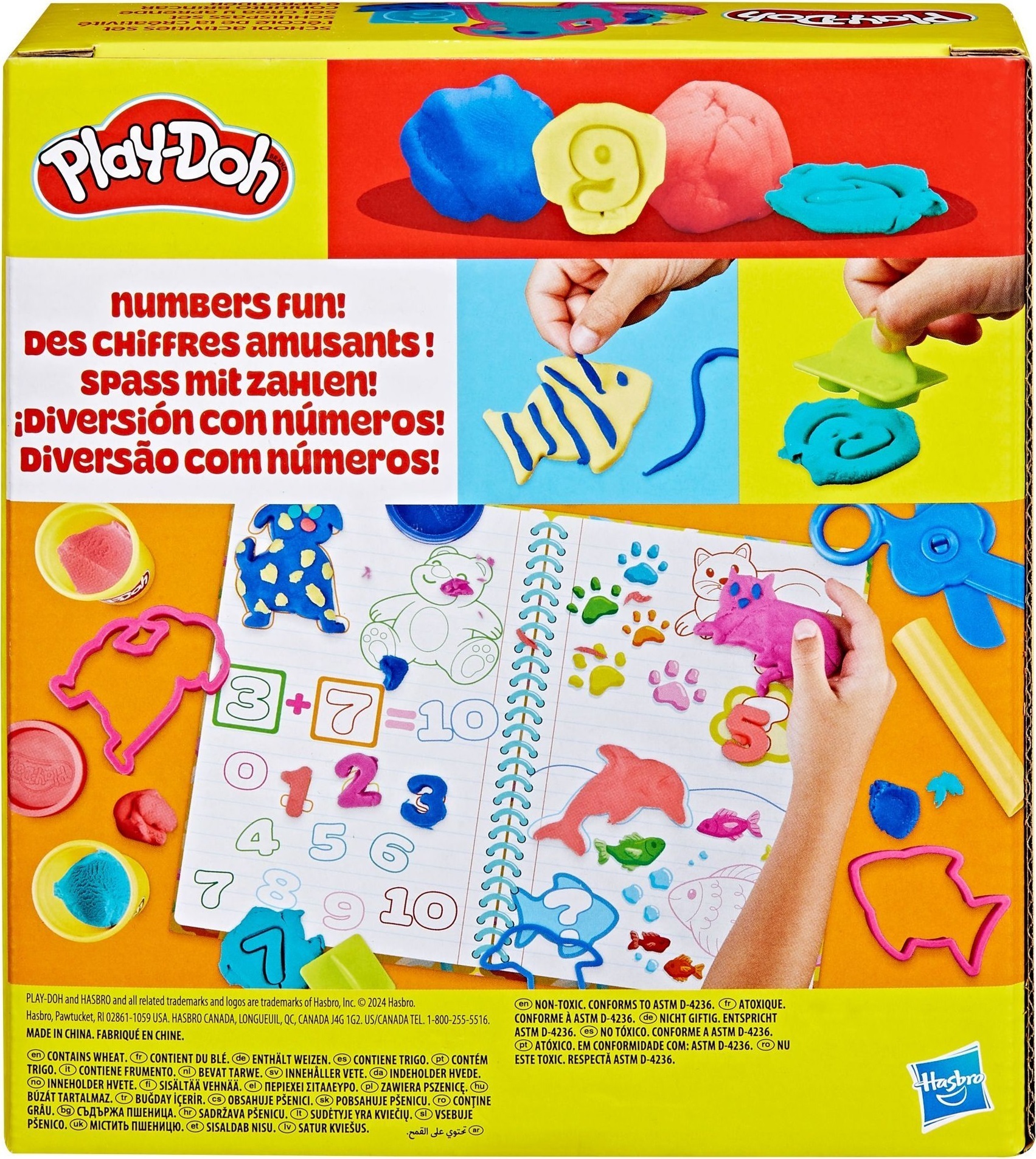 Набір для творчості Play-Doh з масою для ліплення Шкільні заняття (F9144)фото9