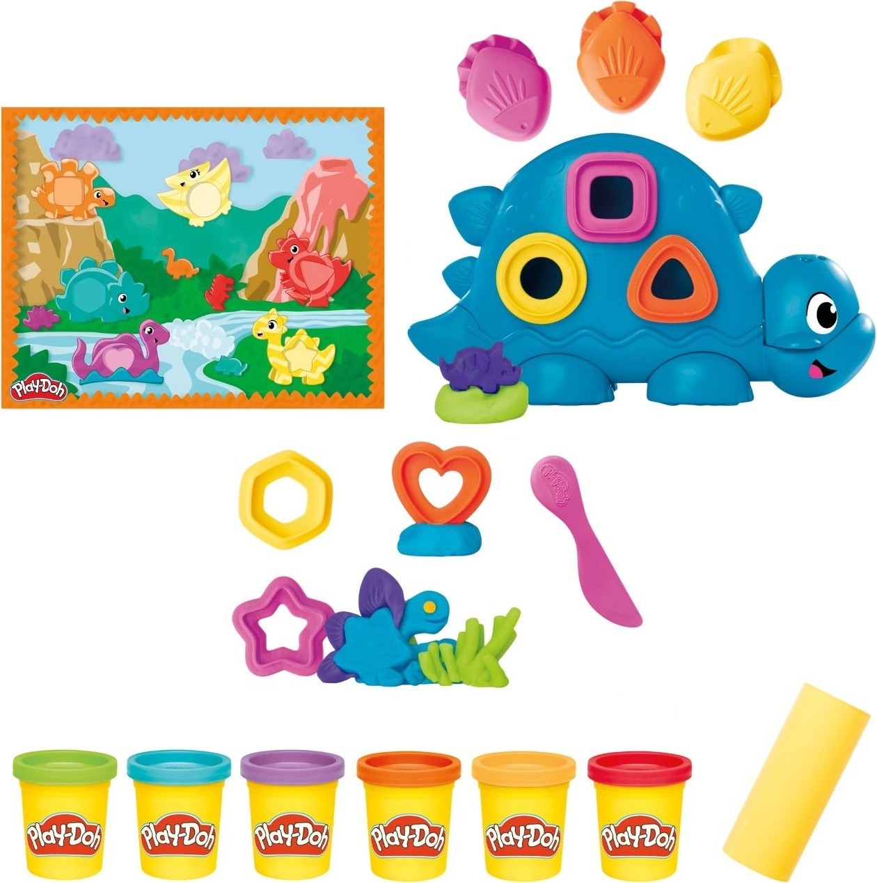 Набір маси для ліплення Play-Doh Динозавр (G0491)фото2