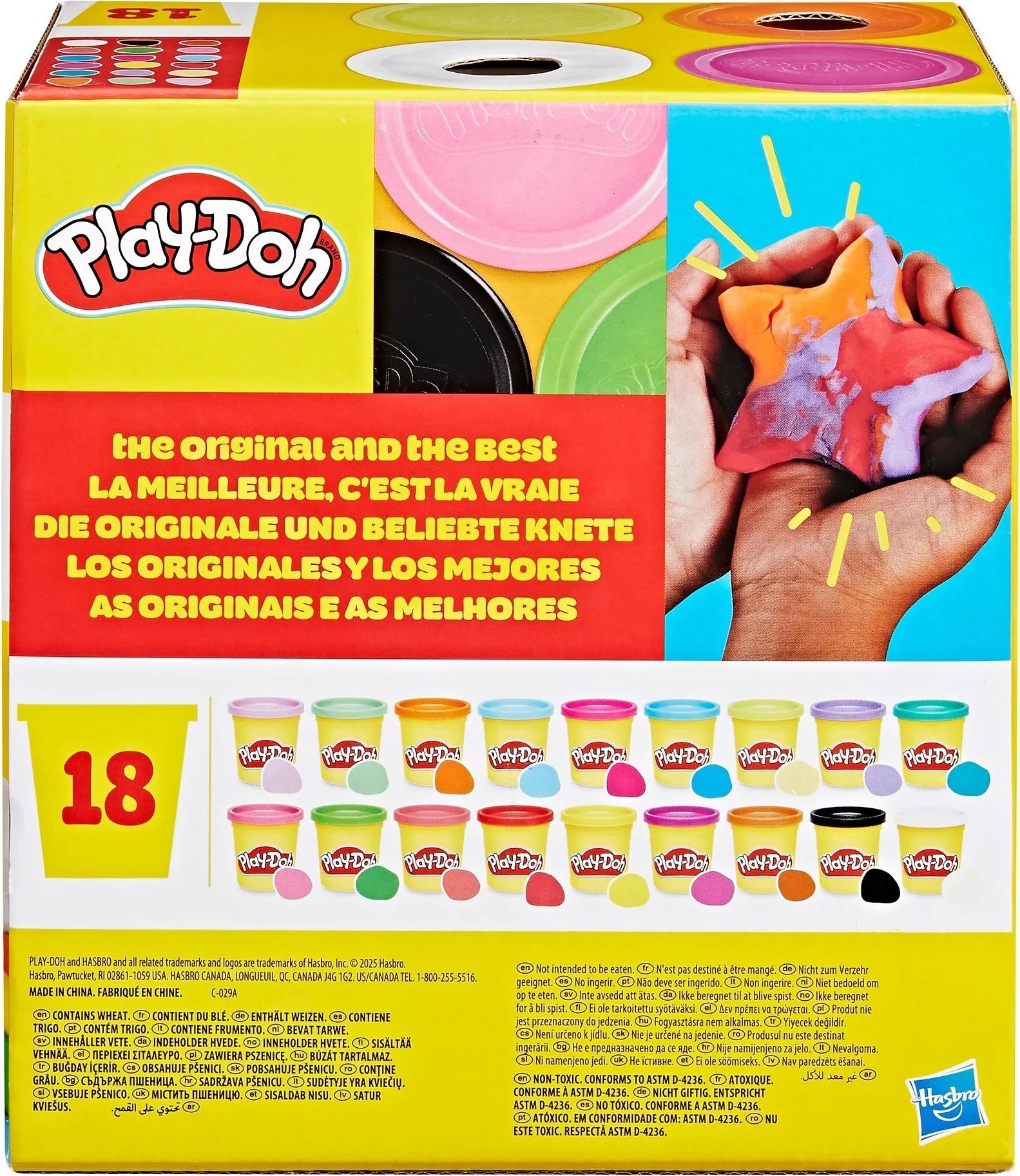Набір маси для ліплення Play-Doh, 18 баночок (G0522)фото4