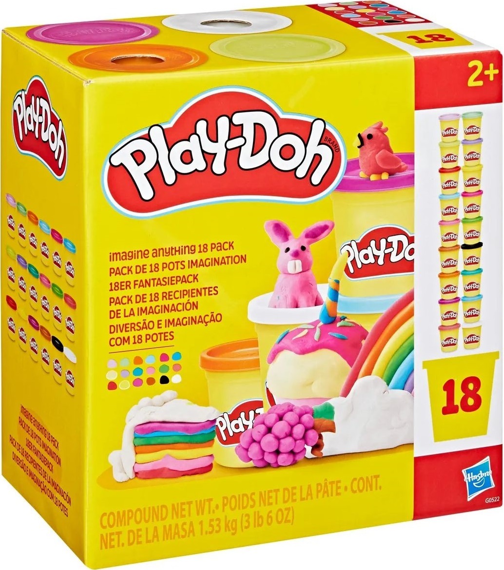 Набір маси для ліплення Play-Doh, 18 баночок (G0522)фото3
