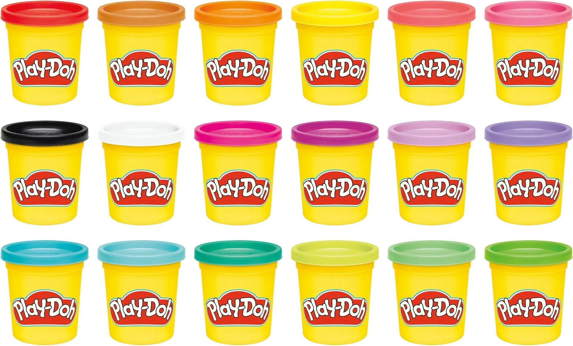 Набір маси для ліплення Play-Doh, 18 баночок (G0522)фото2