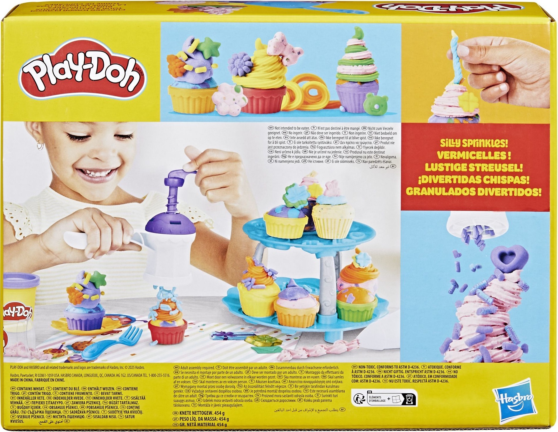 Набір для творчості Play-Doh з масою для ліплення Вежа капкейків (G0529) фото4