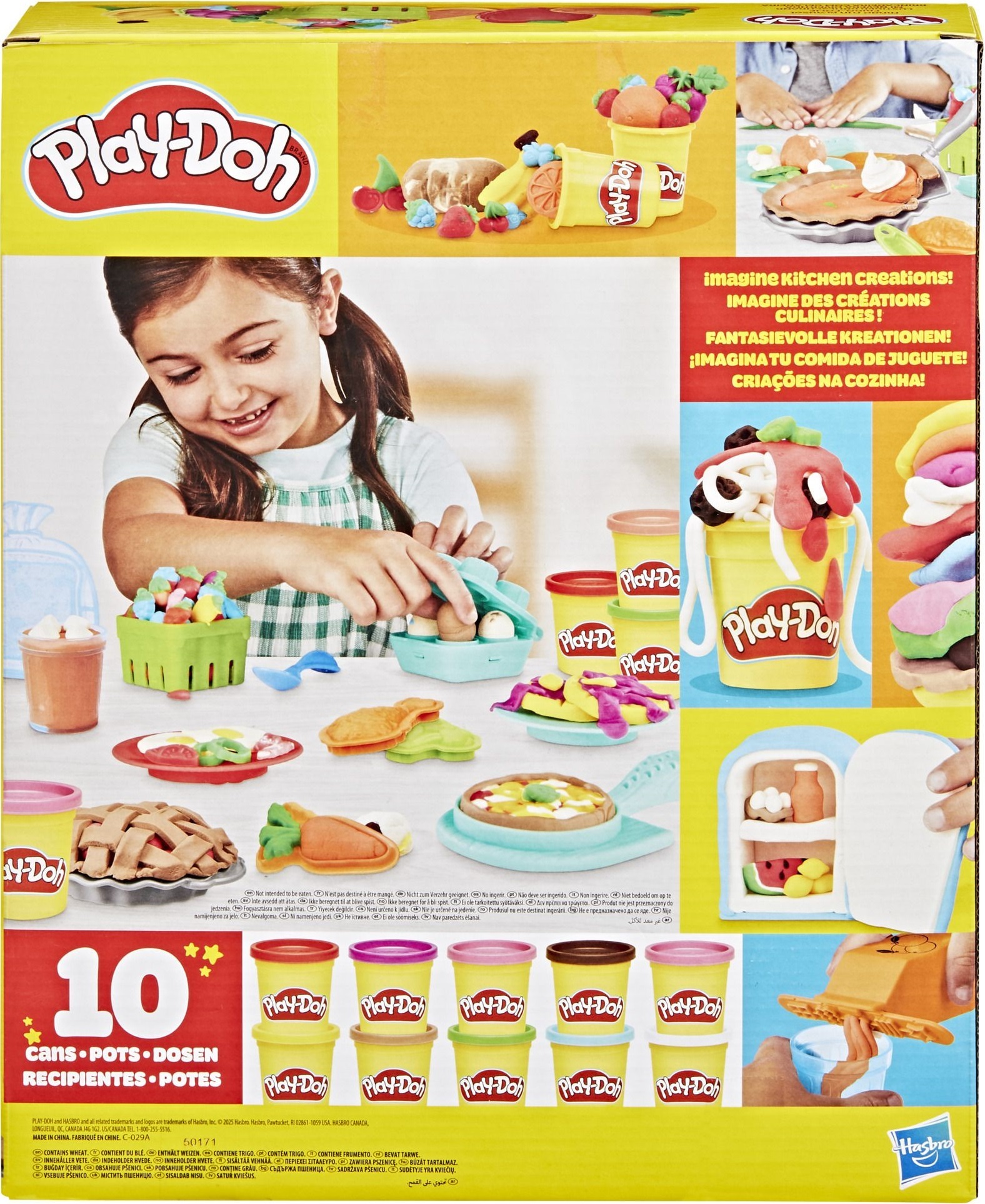 Набір для творчості Play-Doh з масою для ліплення Весела кухня (G0538)фото4