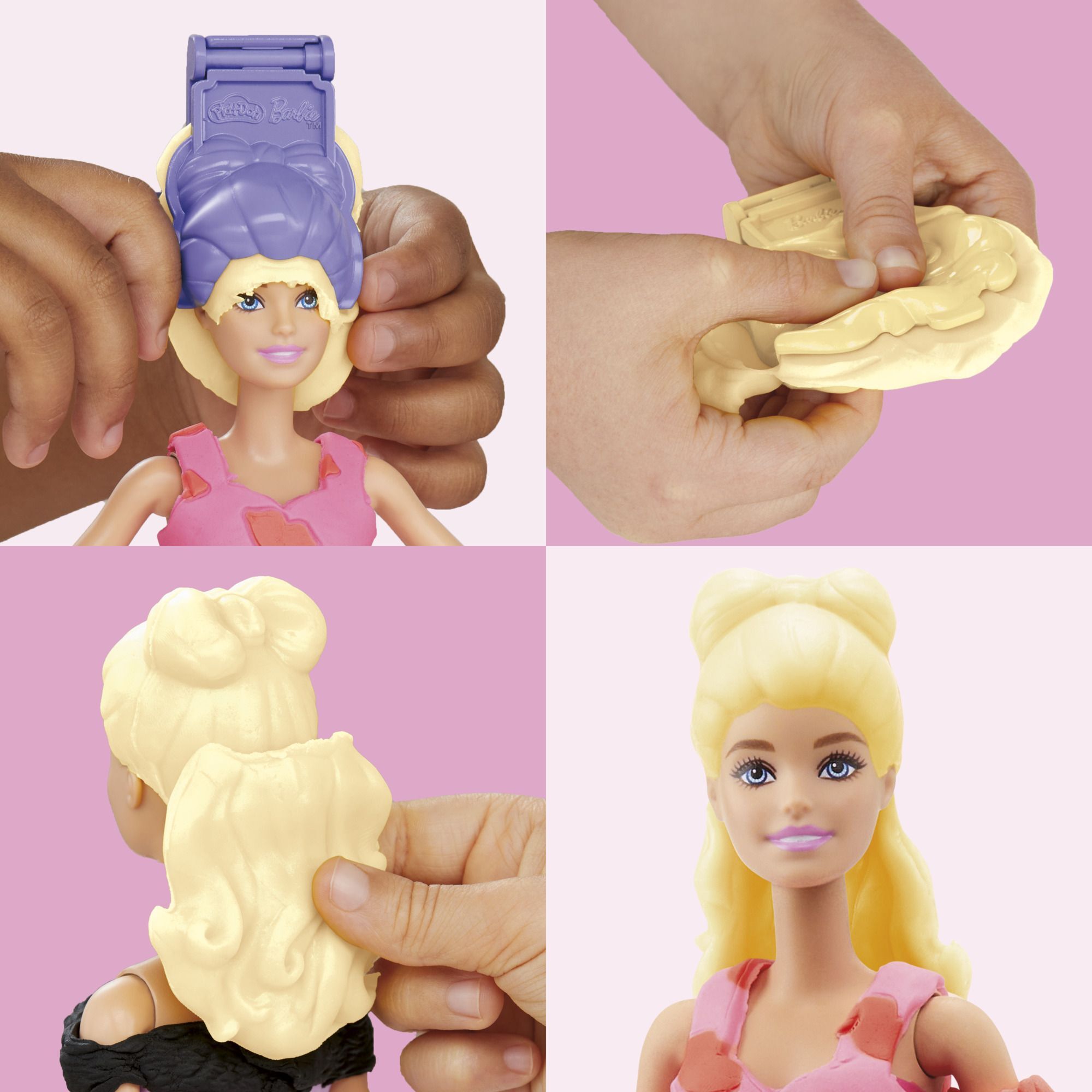 Набір для творчості Play-Doh з масою для ліплення Barbie. Показ Моди (G1356)фото6