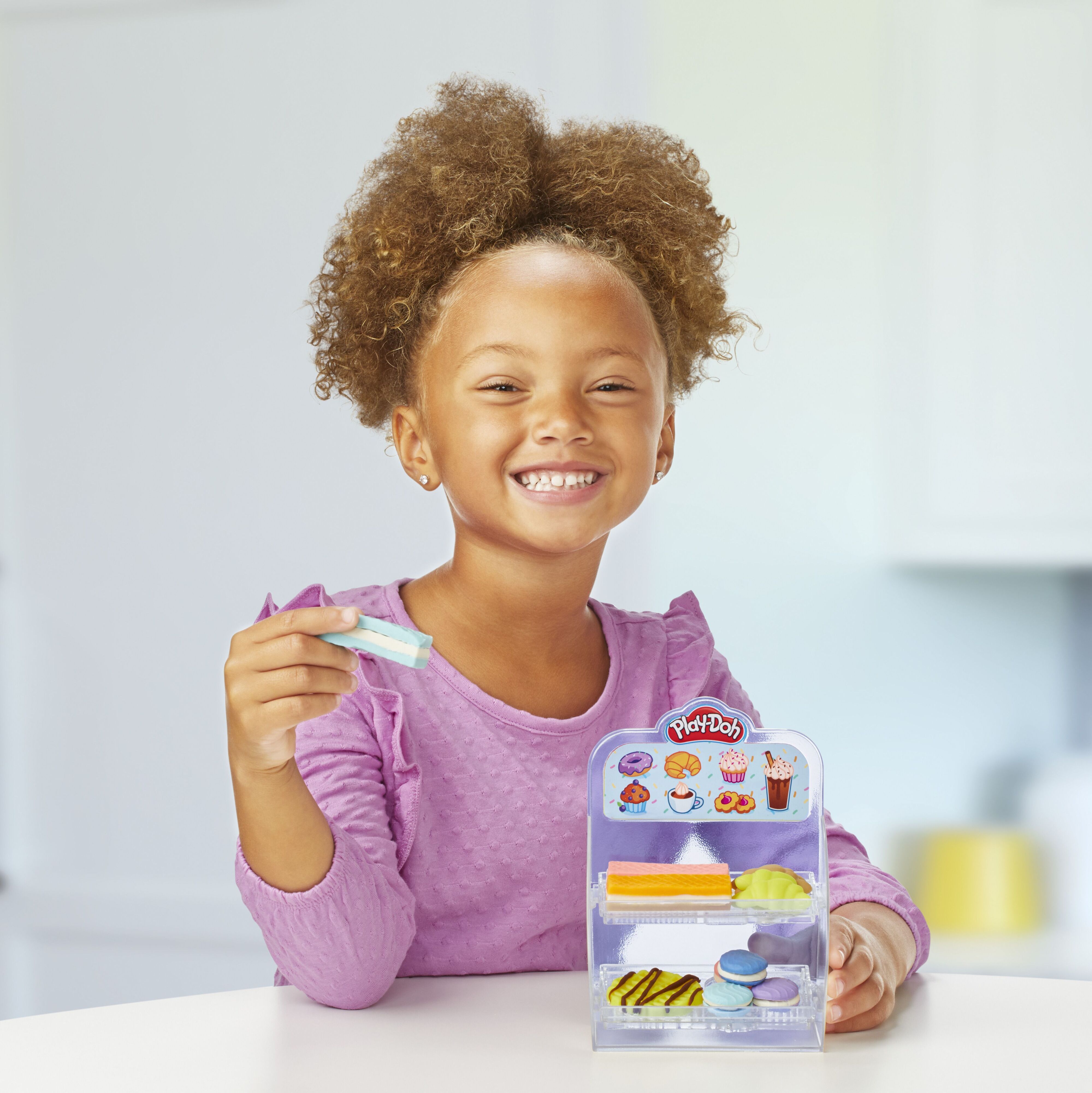 Набір для творчості Play-Doh з пластиліном Різнокольорове кафе (F5836)фото