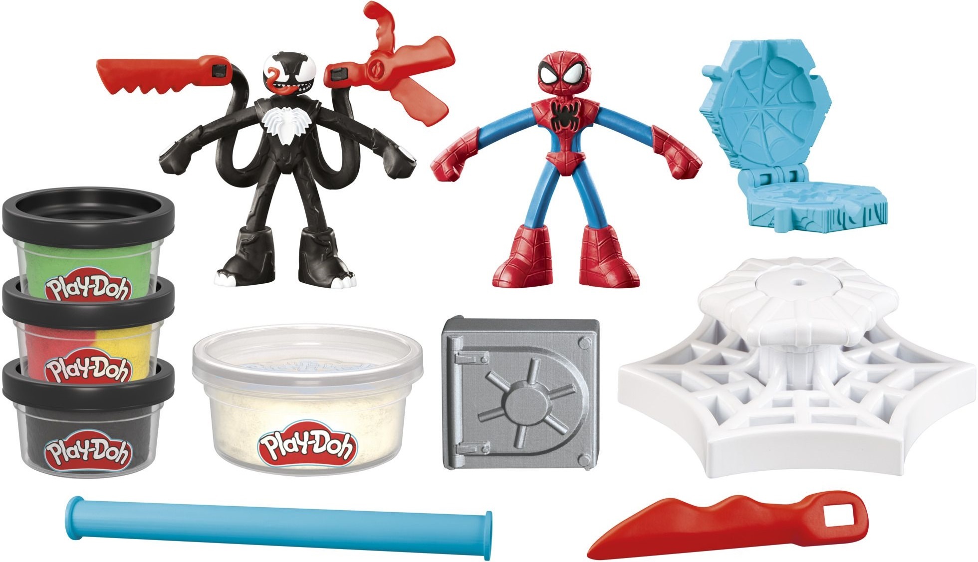 Набір для творчості Play-Doh з масою для ліплення Людина-павук (F9827)фото2