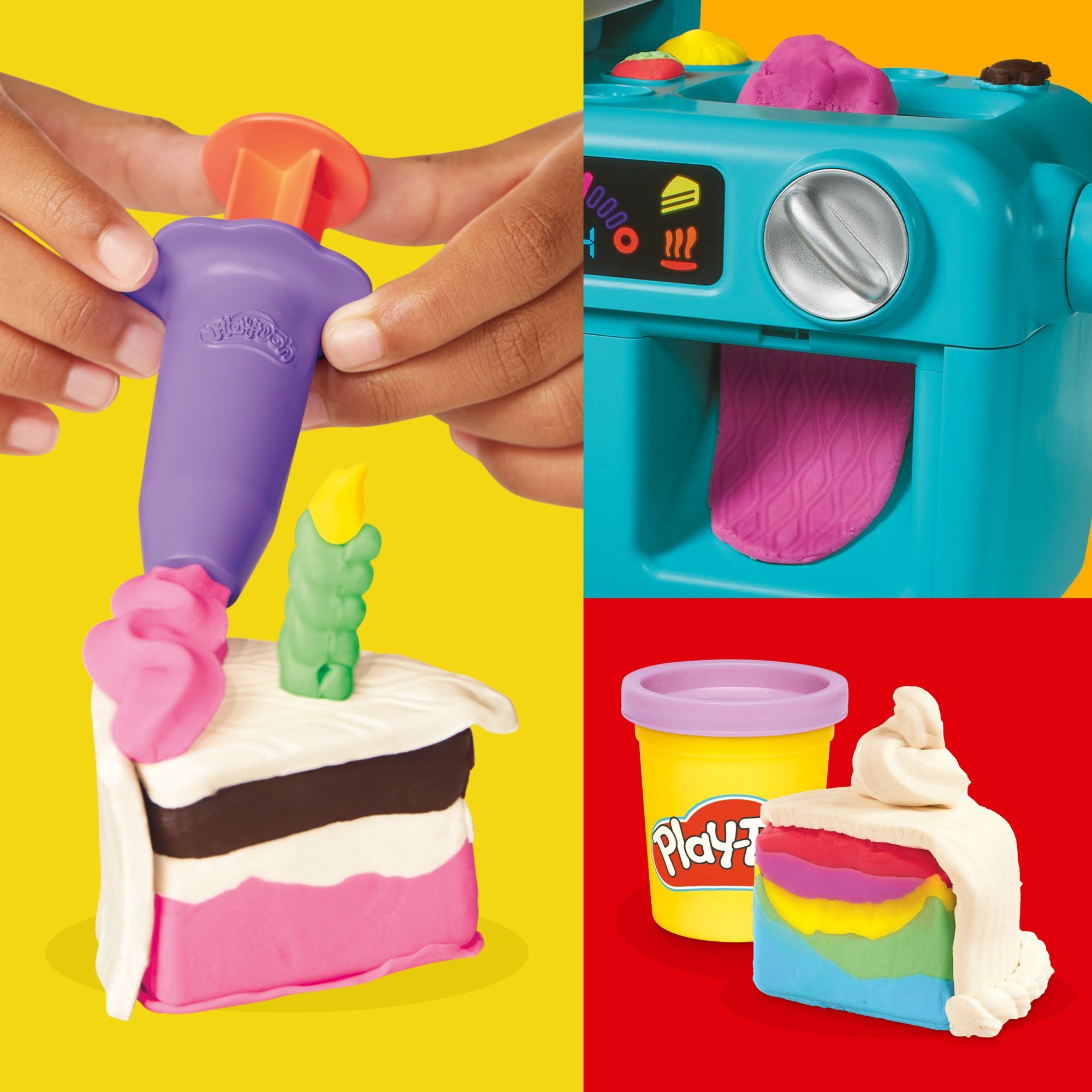 Набор для творчества Play-Doh с массой для лепки Супер торт (G0497) фото5