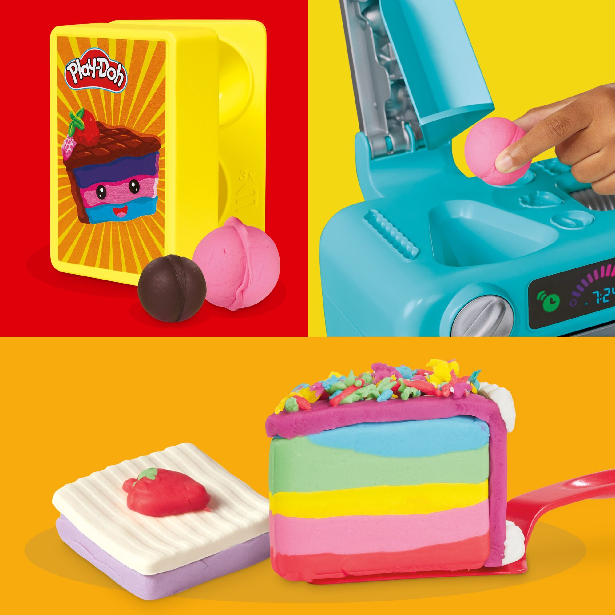 Набор для творчества Play-Doh с массой для лепки Супер торт (G0497) фото6