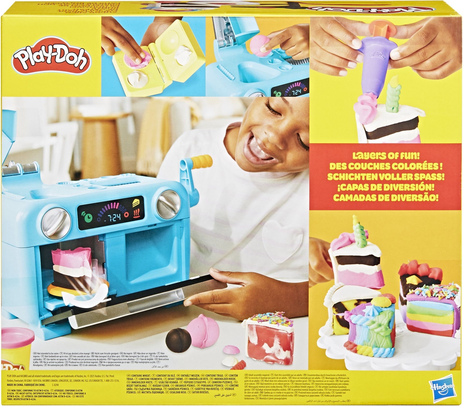 Набор для творчества Play-Doh с массой для лепки Супер торт (G0497) фото4