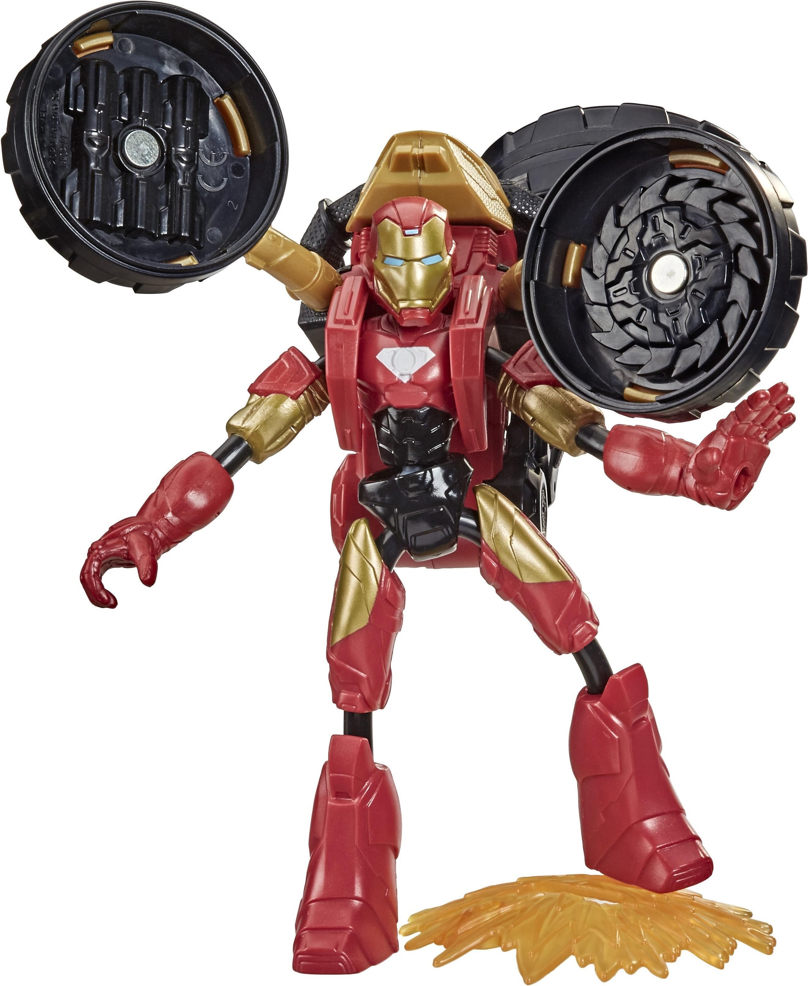 Фігурка Залізної Marvel Avengers, з аксесуаром, серія Бенді (F0244)фото4