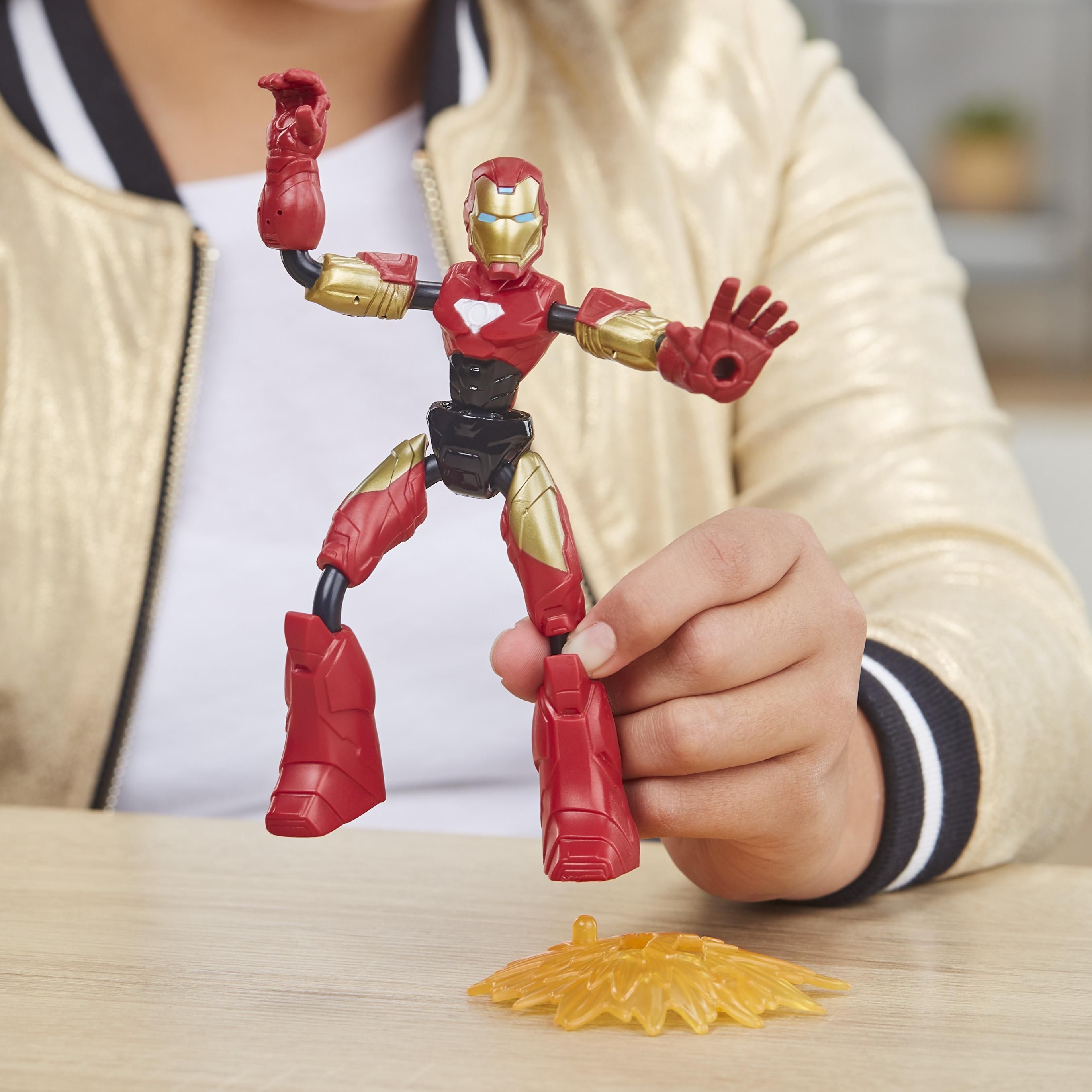 Фігурка Залізної Marvel Avengers, з аксесуаром, серія Бенді (F0244)фото10