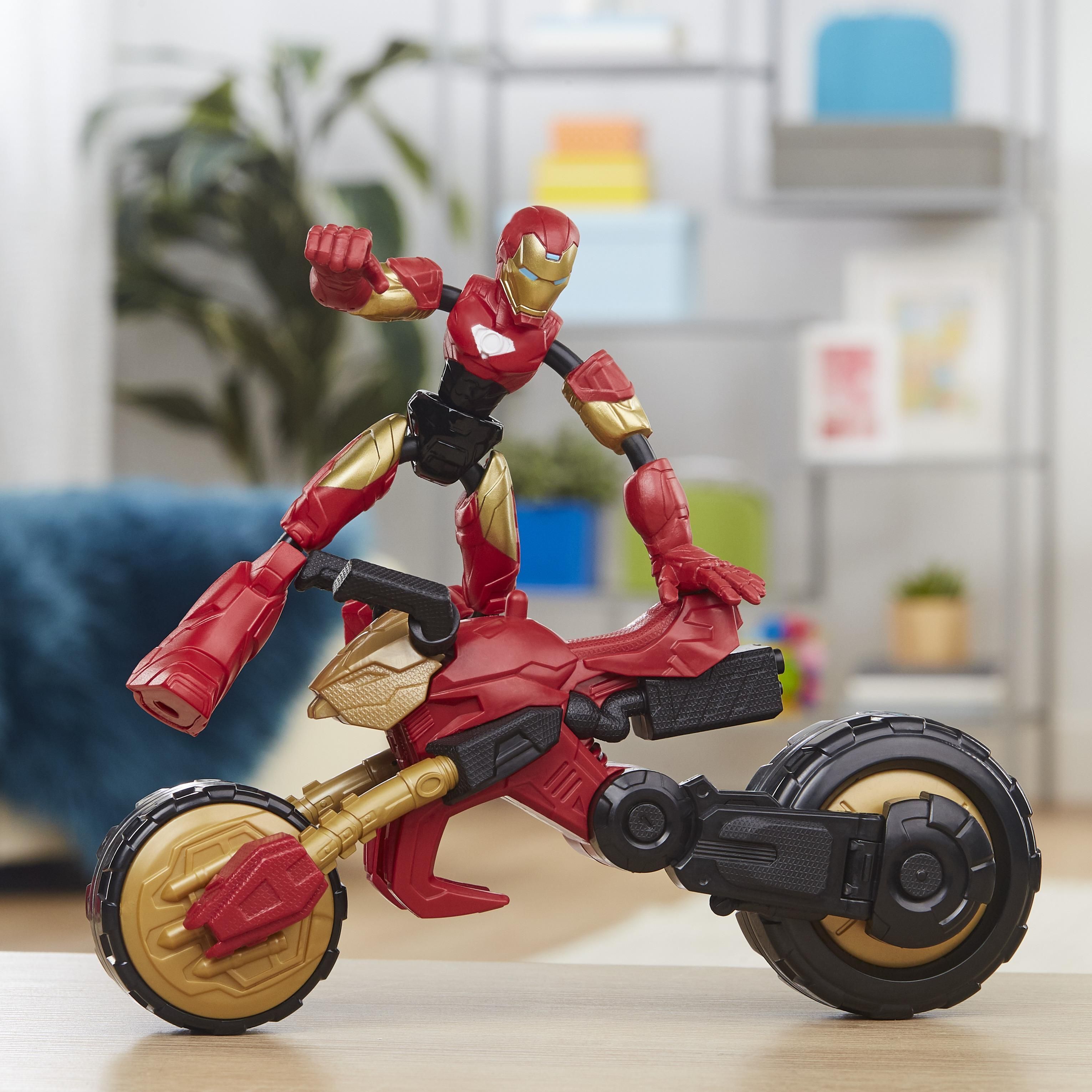 Фігурка Залізної Marvel Avengers, з аксесуаром, серія Бенді (F0244)фото7