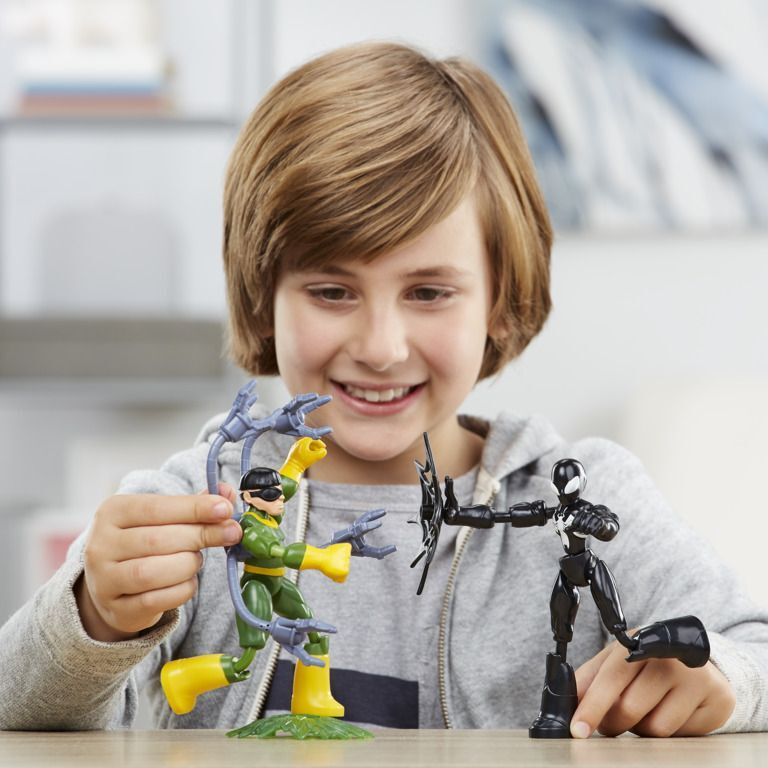 Набір іграшковий: 2 фігурки героїв фільму Marvel Spider-Man, серія Бенді (F0239)фото6