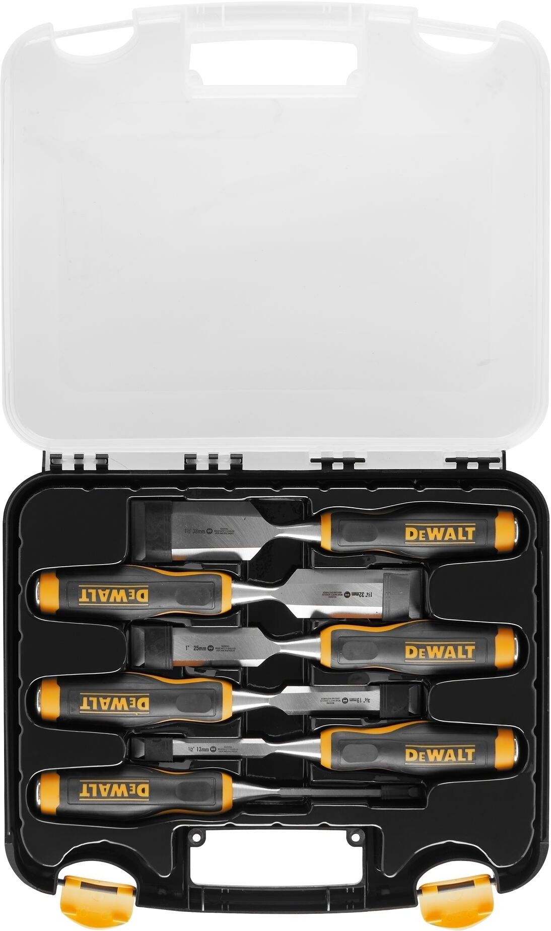 Набір стамесок DeWALT, 6шт (DWHT16852-9)фото2