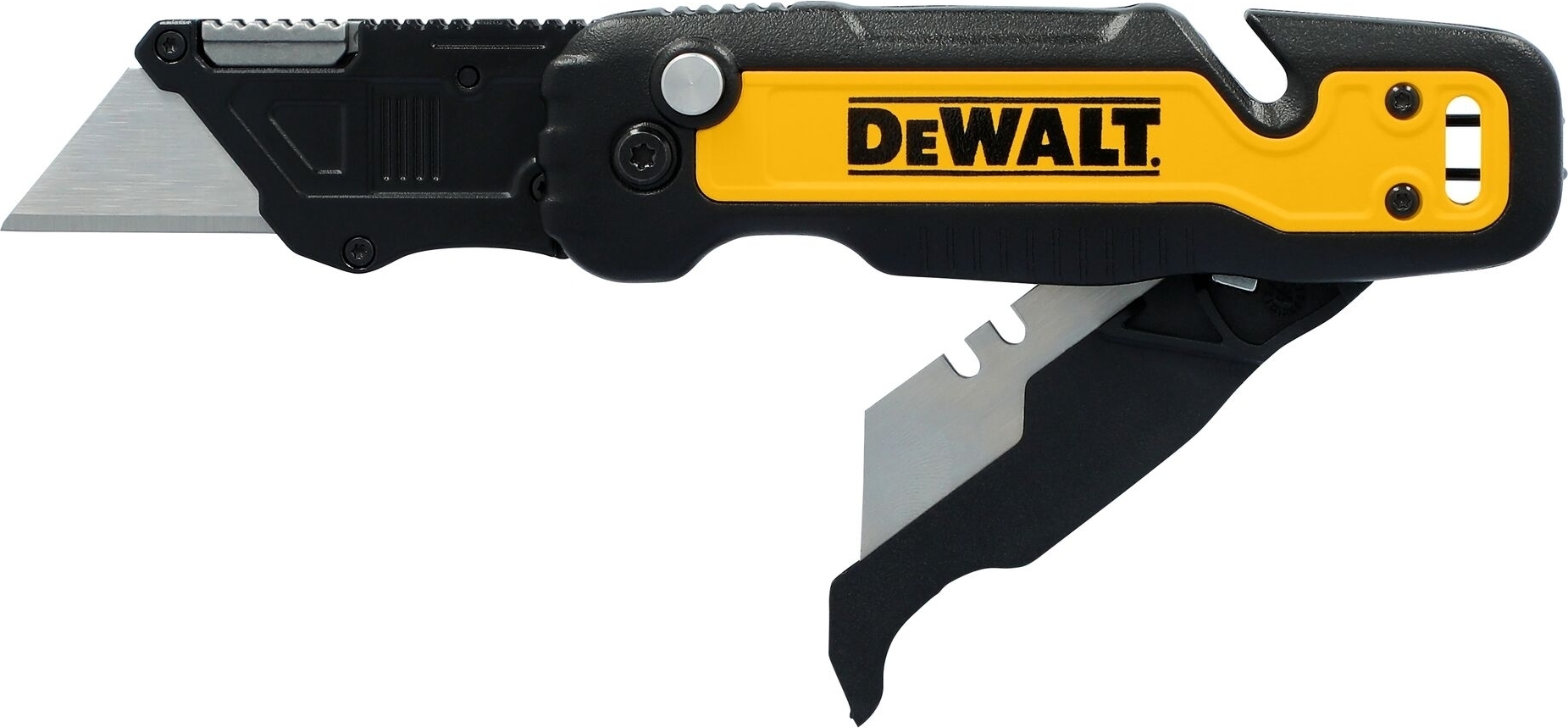 Ніж будівельний трапецієподібний складаний DeWALT, 82мм (DWHT10992-0)фото5