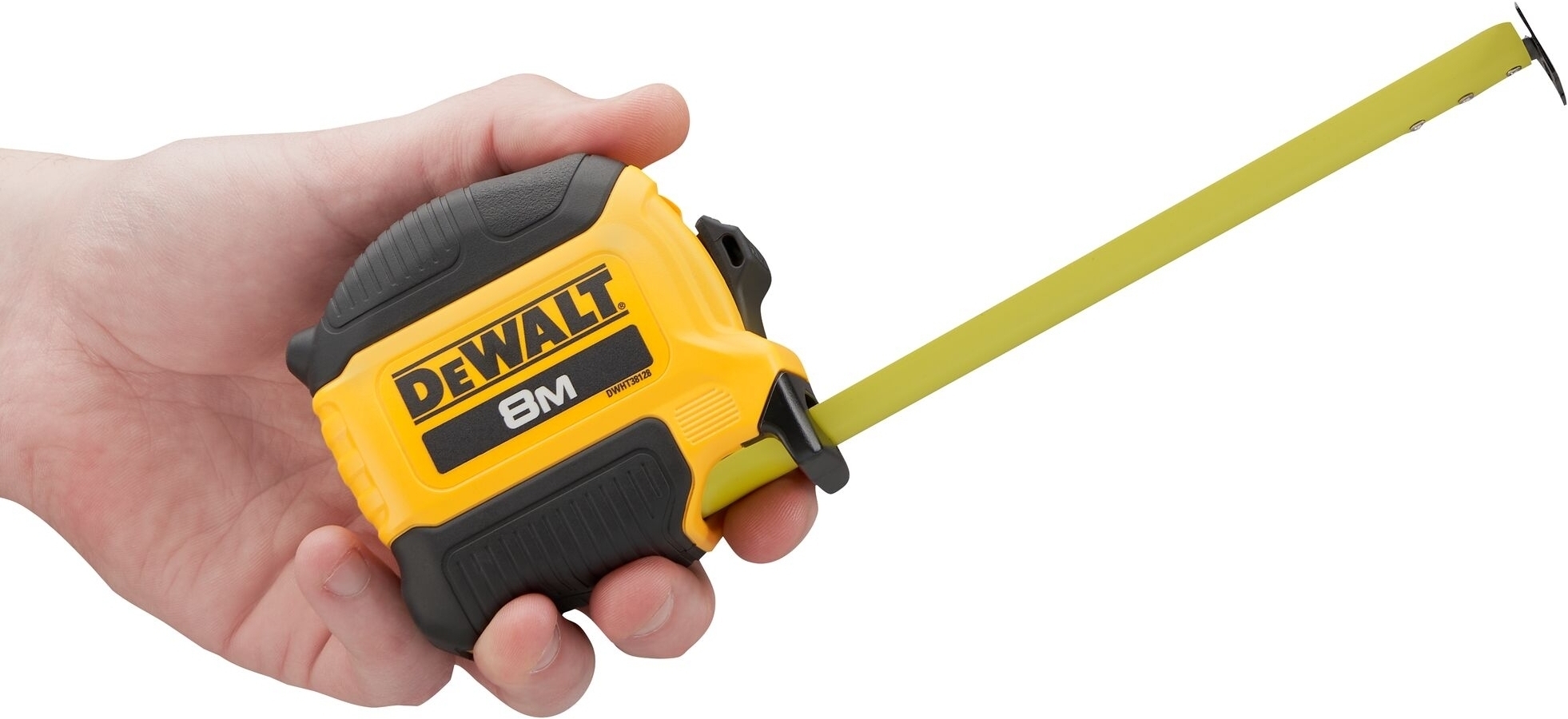 Рулетка DeWALT COMPACT, 8мх28мм (DWHT38128-0)фото3