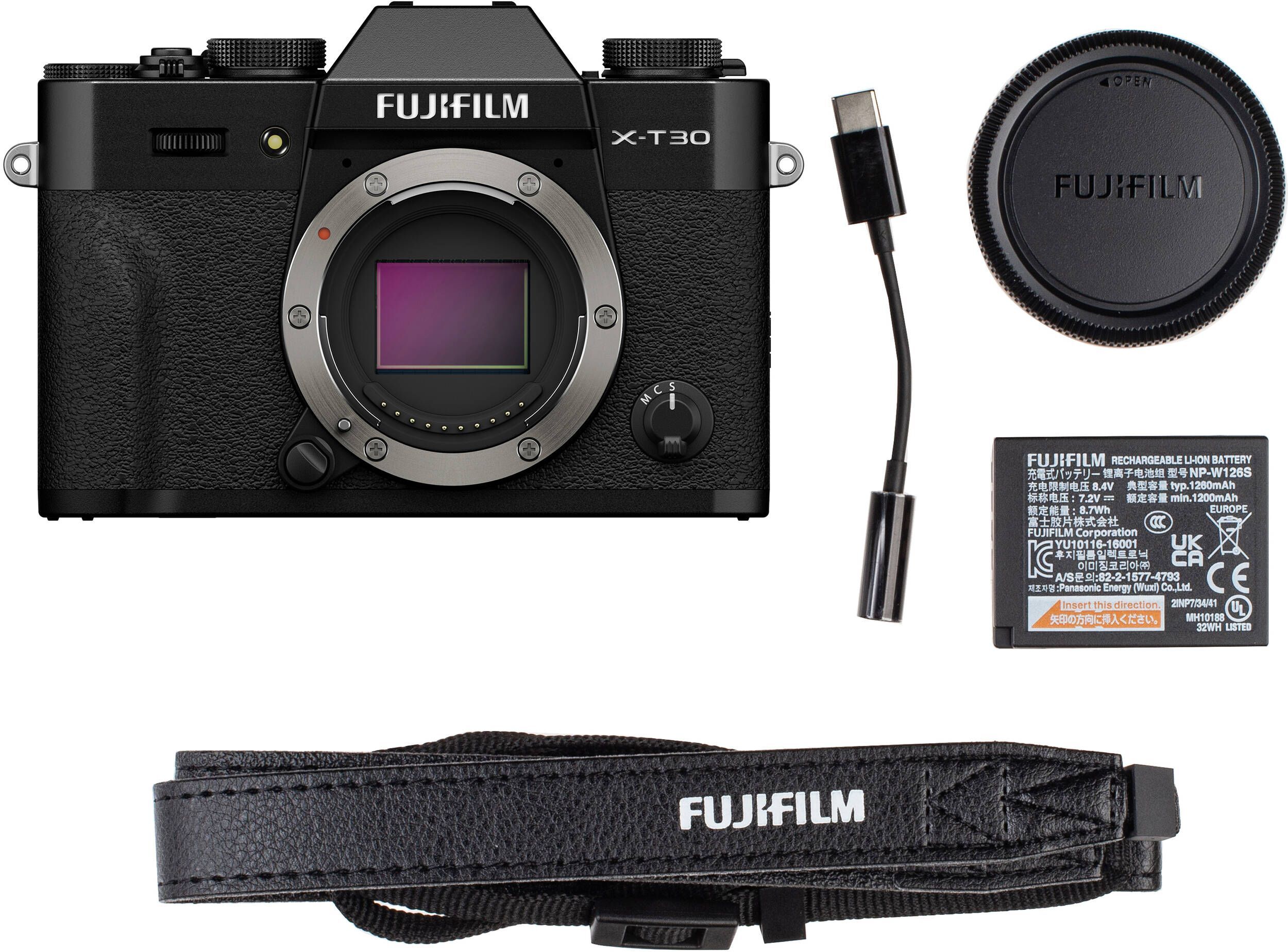 Фотоаппарат FUJIFILM X-T30 III + XC 13-33mm F3.5-6.3 OIS Black (16966880) фото 13