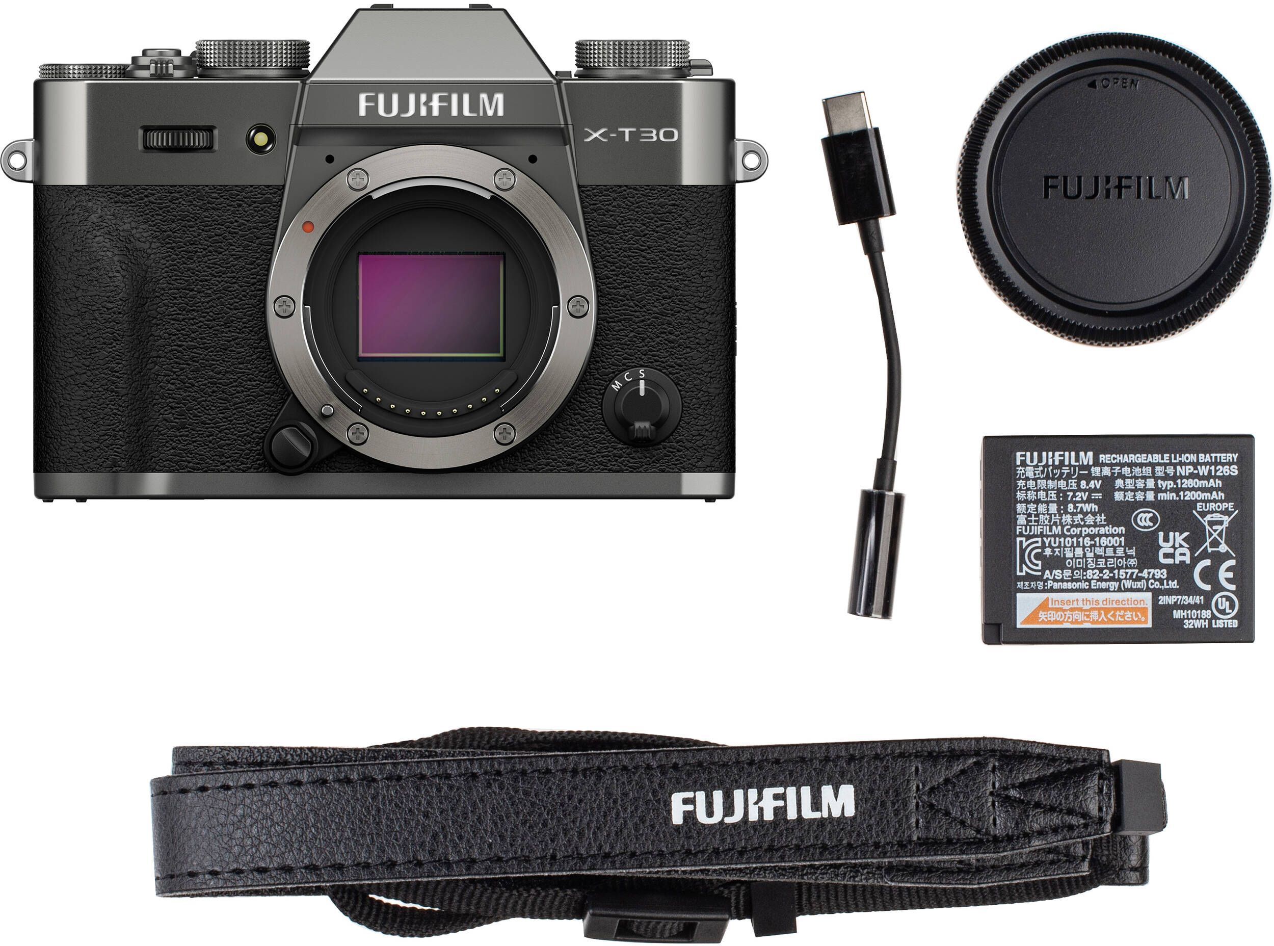 Фотоаппарат FUJIFILM X-T30 III + XC 13-33mm F3.5-6.3 OIS Charcoal Silver (16966957) фото 13