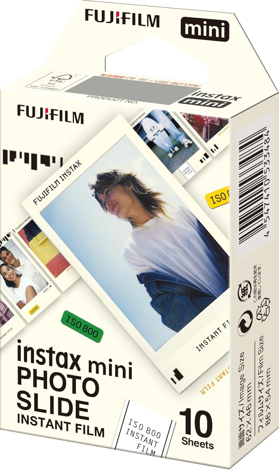 Фотобумага Fujifilm INSTAX MINI Photo Slide (54х86мм 10шт) фото 2