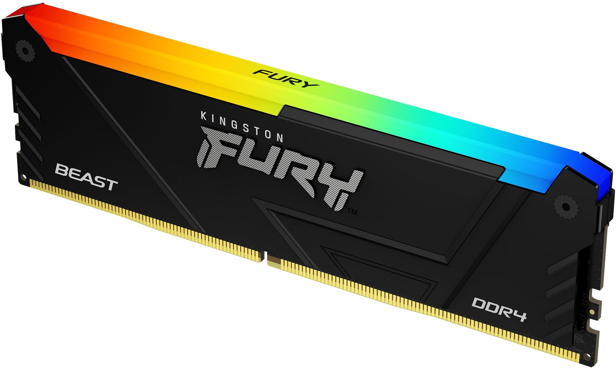 Пам'ять для ПК Kingston DDR4 8GB 3200 FURY Beast RGB (KF432C16BB2A/8WP)фото2