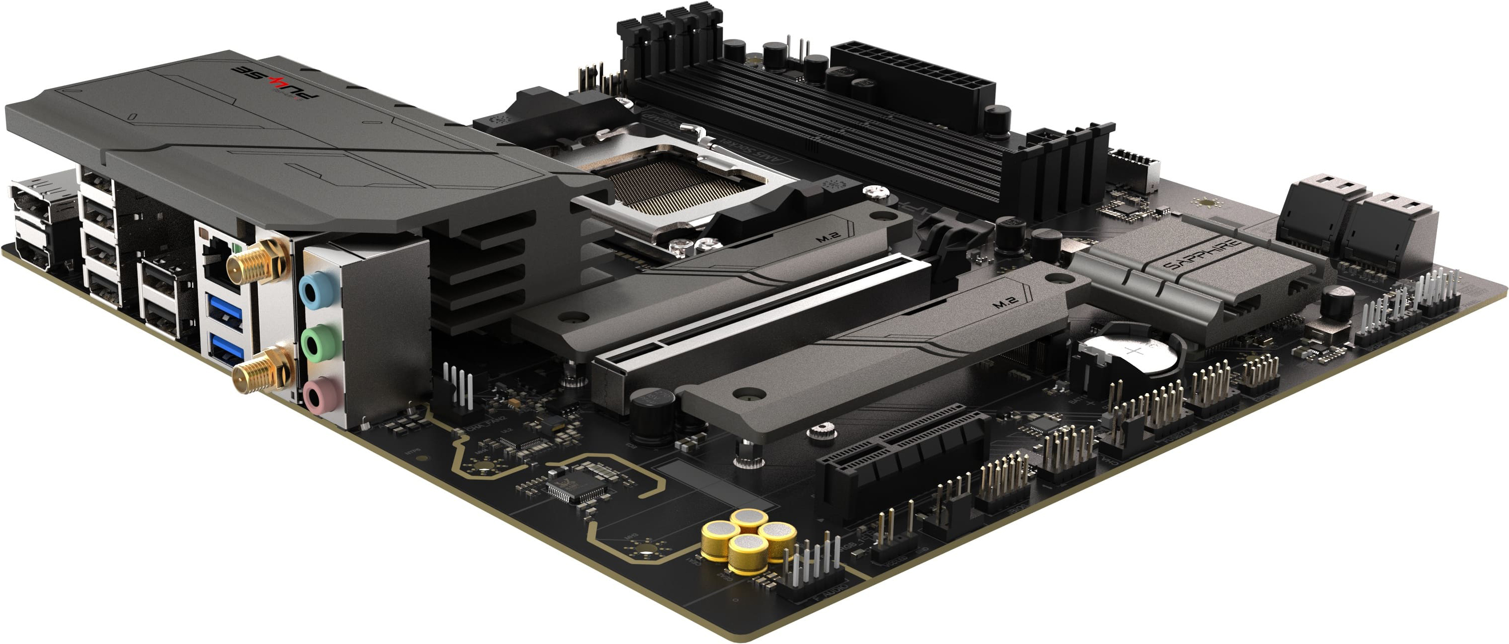 Материнська плата SAPPHIRE PULSE B850M WIFI (52123-04-40G)фото6