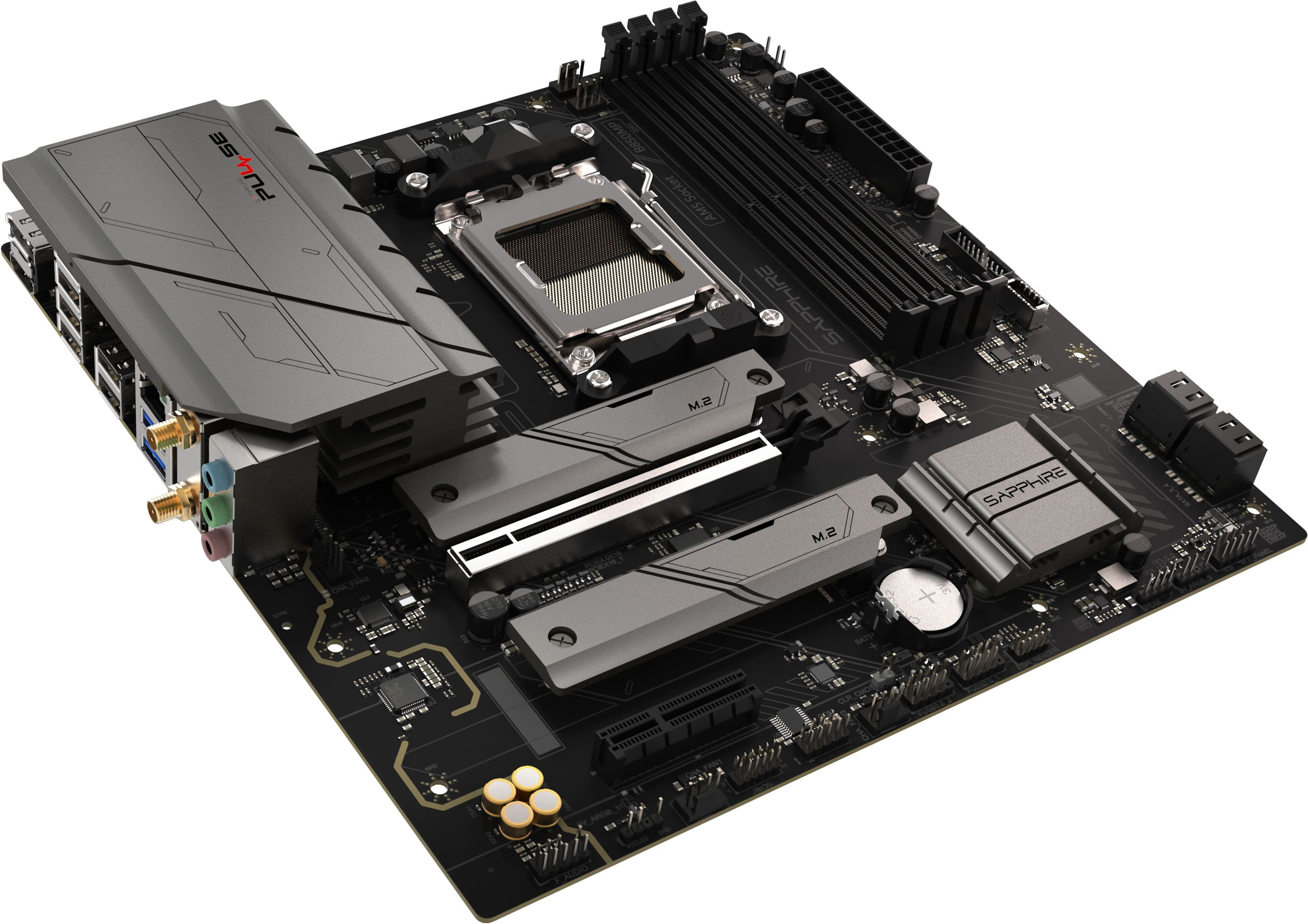 Материнська плата SAPPHIRE PULSE B850M WIFI (52123-04-40G)фото5