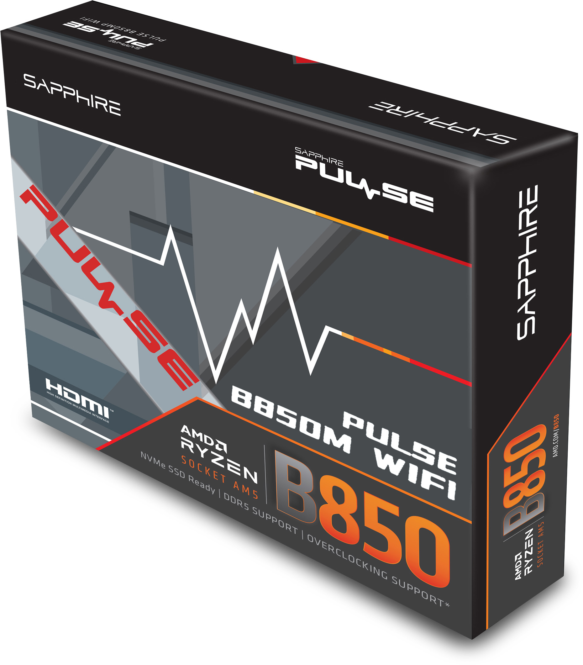 Материнська плата SAPPHIRE PULSE B850M WIFI (52123-04-40G)фото7