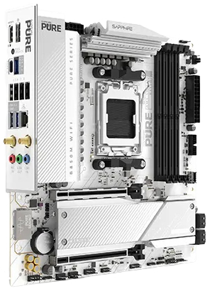 Материнська плата SAPPHIRE PURE B850M WIFI (52123-02-40G)фото