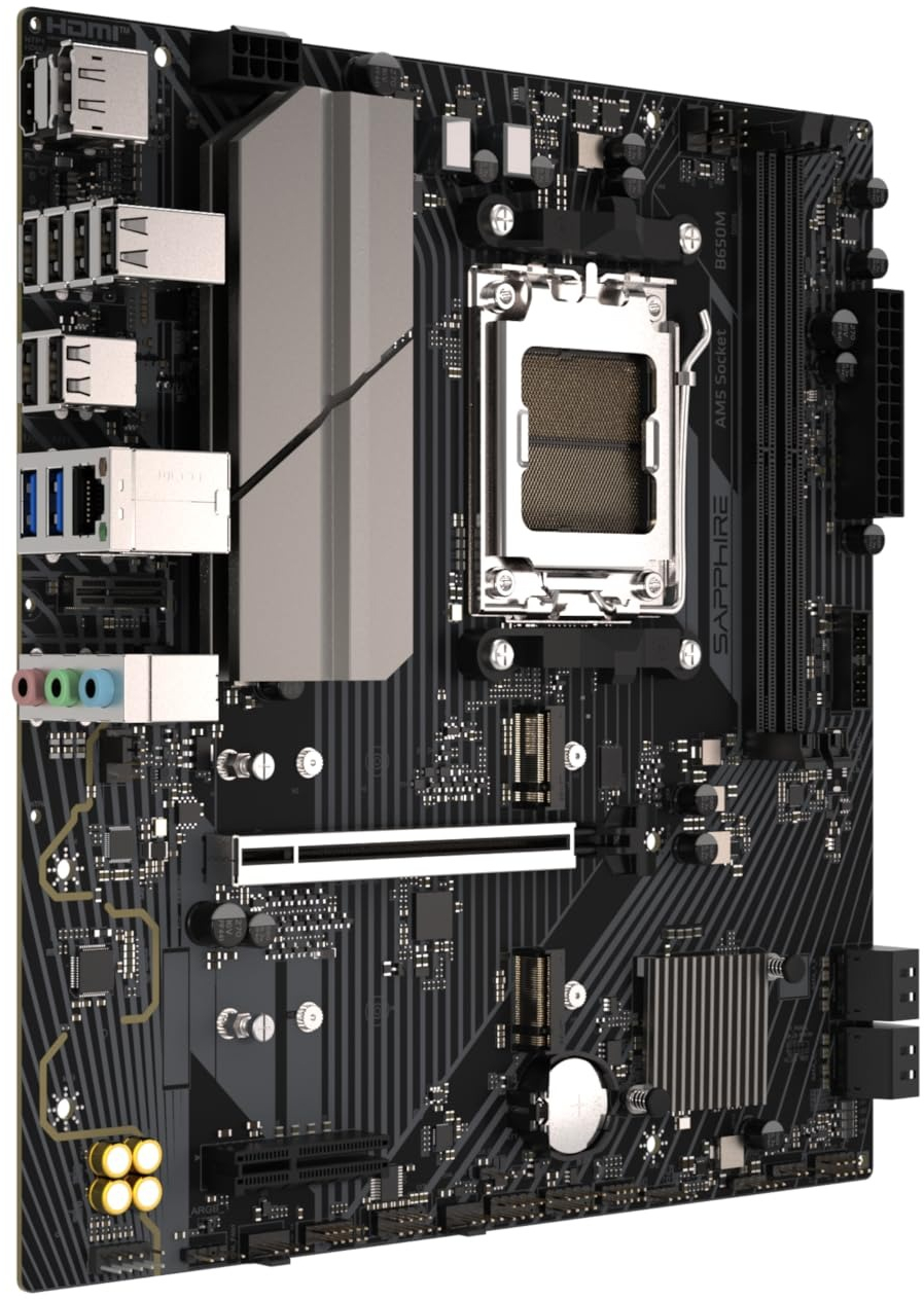 Материнська плата SAPPHIRE B650M-E (52112-04-40G)фото3
