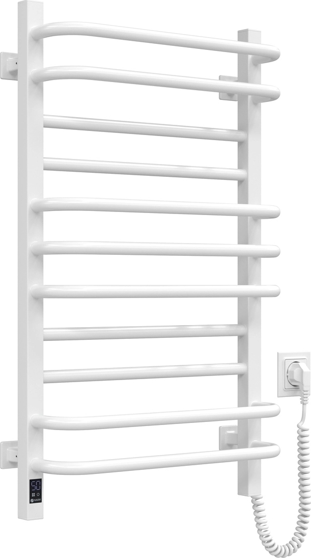 Полотенцесушитель Navin электрический Грандис, 800х480х161мм, белый (12-108053-4880) фото 3