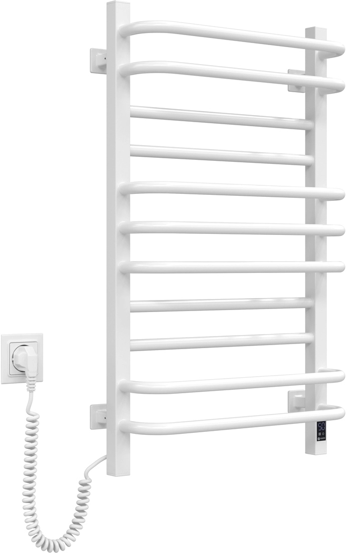 Полотенцесушитель Navin электрический Грандис, 800х480х161мм, белый (12-108153-4880) фото 4