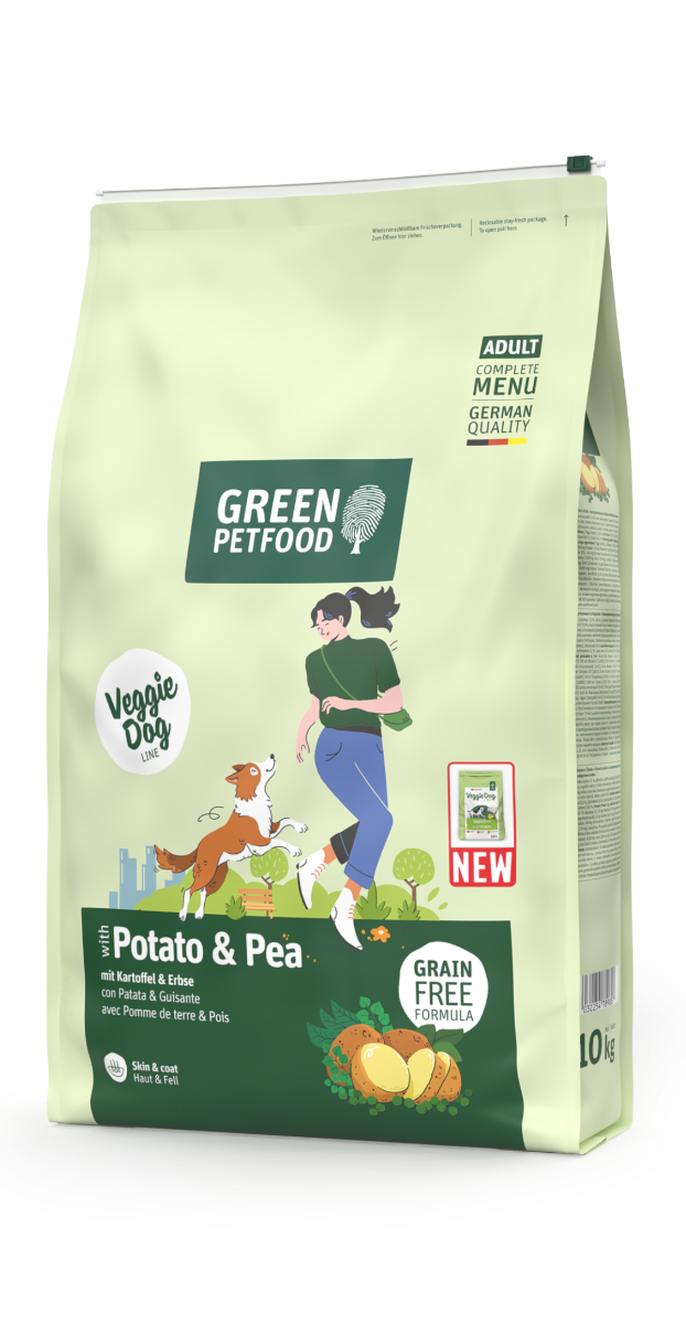 Сухой корм для собак Green Petfood with Potato & Pea 10 кг фото 2