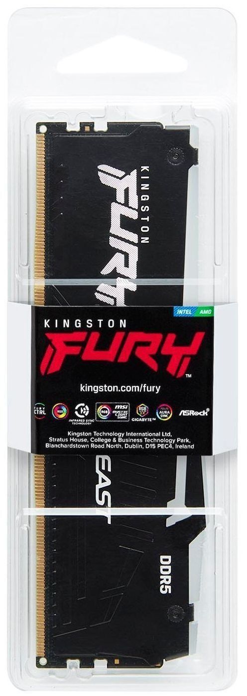 Пам'ять для ПК Kingston DDR5 32GB 5600 FURY Beast RGB EXPO (KF556C36BBEA-32) фото4