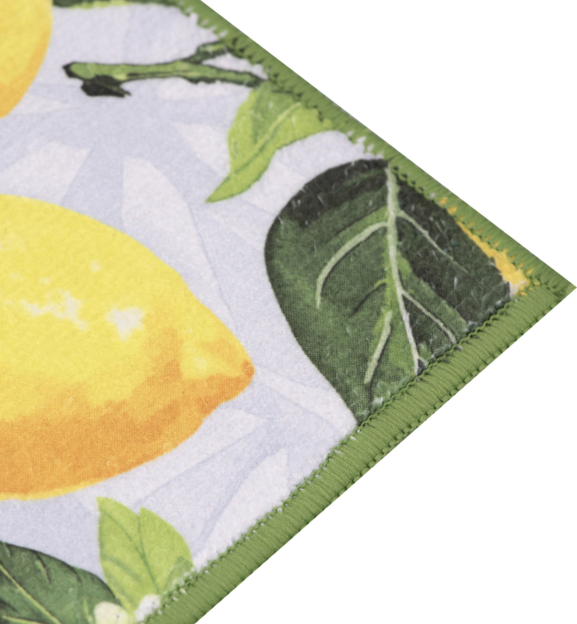 Килимок для сушіння посуду ARDESTO Sicilian lemons 38x51см, зелений (ART17LM) фото4